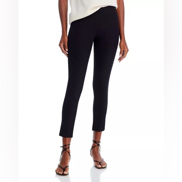 Veronica Beard Core Zip Back Scuba Pants NWT Made in USA Inseam 24” Size 0 - Picture 1 of 15